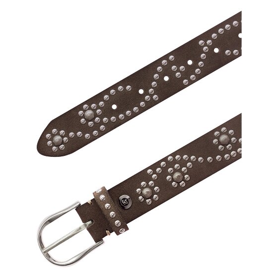 b.belt Ceinture à rivets Cuir véritable