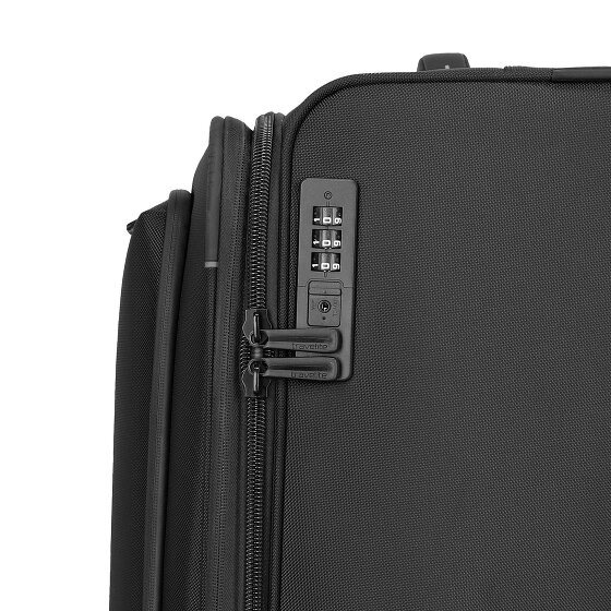 Travelite Crosslite 4 roulettes Trolley XL 81 cm avec soufflet d'extension