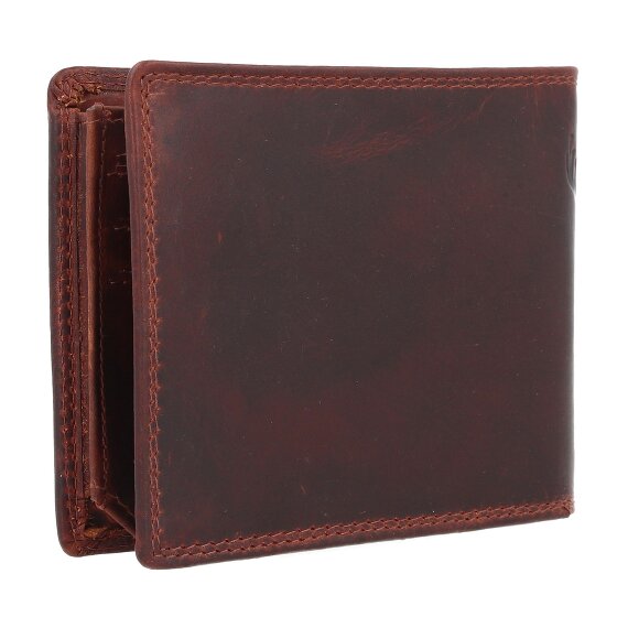 Jack Kinsky Monterey Porte-monnaie Protection RFID Cuir 12.5 cm