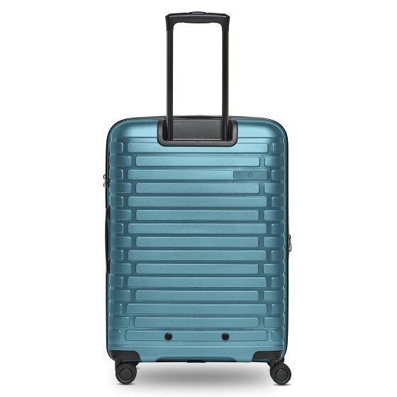 Pactastic Collection 04 THE MEDIUM + 4 roulettes Trolley M 66 cm avec soufflet d'extension