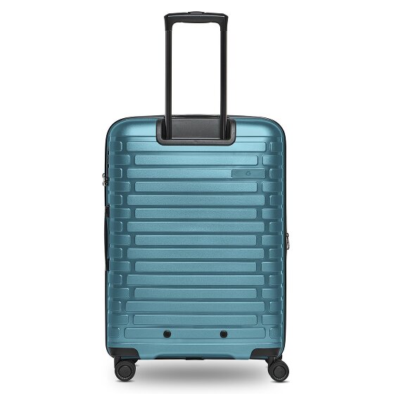 Pactastic Collection 04 THE MEDIUM + 4 roulettes Trolley M 66 cm avec soufflet d'extension