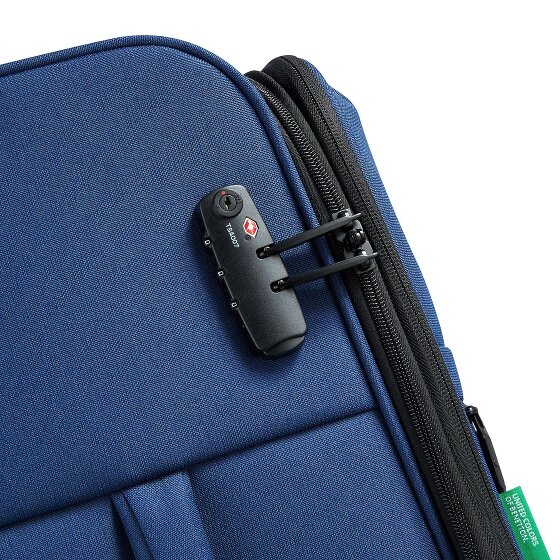 Delsey Paris x United Colors of Benetton BE trolley à 4 roulettes 65 cm avec soufflet d'extension