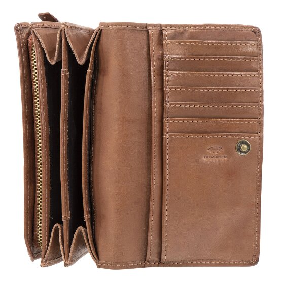 Maître Steinbach Dilara Porte-monnaie Protection RFID Cuir 16 cm