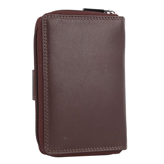 mano Donna Giulia Porte-monnaie Cuir véritable 13 cm