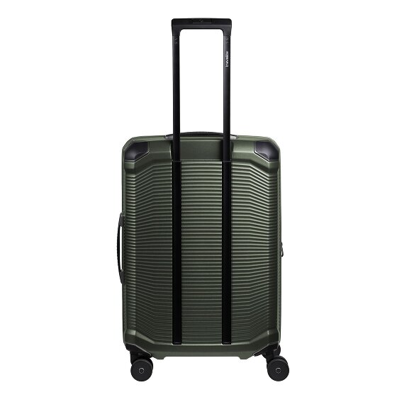 Travelite Millennium 4 roulettes Trolley 67 cm avec soufflet d'extension