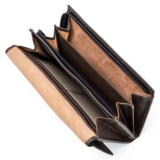 Farmhood Nashville Porte-monnaie Protection RFID Cuir 19.5 cm