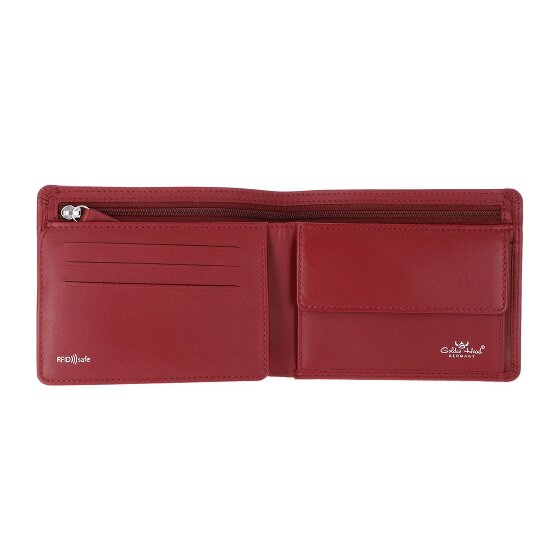 Golden Head Polo Porte-monnaie Protection RFID Cuir véritable 12.5 cm