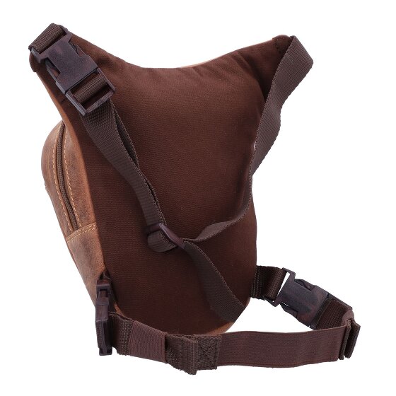 Greenburry Sac banane Vintage Biker en cuir 20 cm