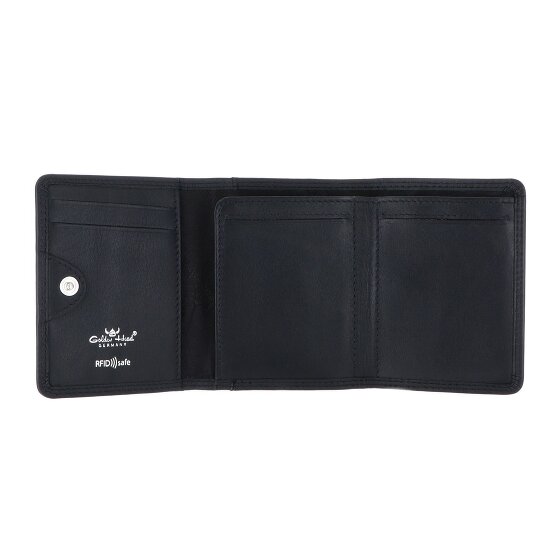 Golden Head Polo Porte-monnaie Protection RFID Cuir véritable 10 cm