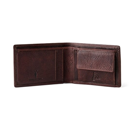 Jack Kinsky Porto 104 Porte-monnaie Protection RFID Cuir 10.5 cm