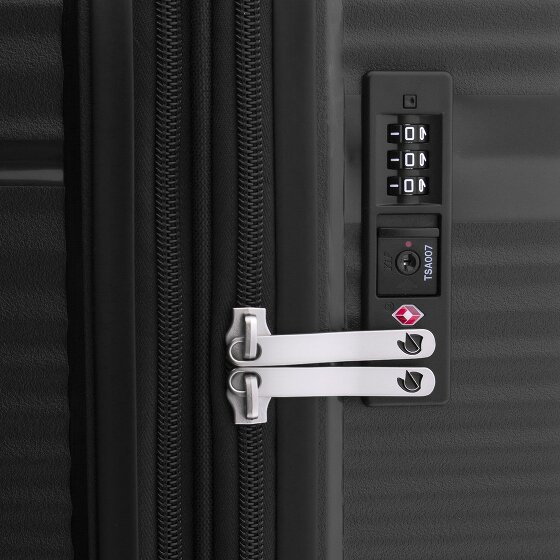 Gladiator 0800 4 roulettes Trolley 76 cm avec soufflet d'extension