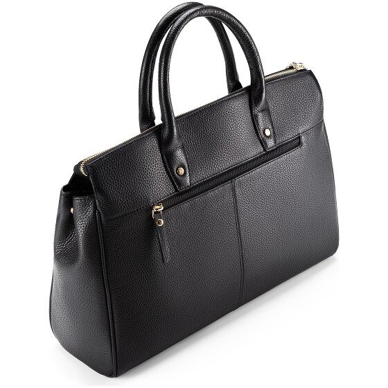 Lazarotti Bologna Leather XL Shopper Sac à main en cuir 40 cm
