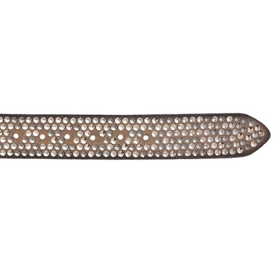b.belt Ceinture à rivets en cuir