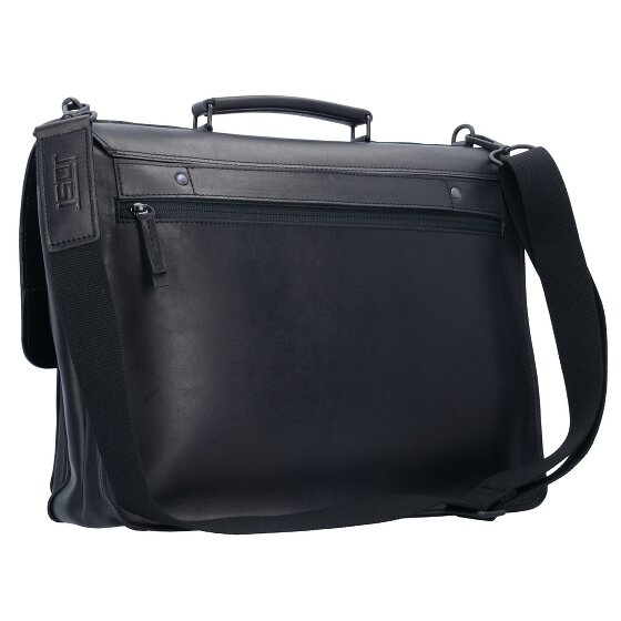 Jost Futura Porte-documents en cuir 38 cm Compartiment pour ordinateur portable