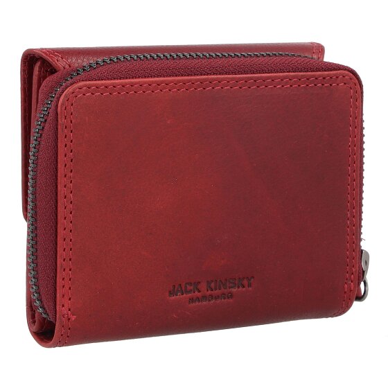 Jack Kinsky Porte-monnaie Protection RFID Cuir 11 cm