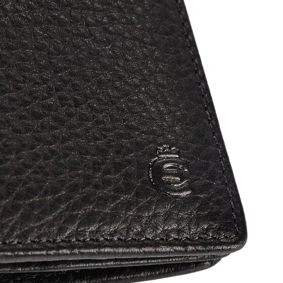 Esquire Texas Porte-monnaie Protection RFID Cuir véritable 11 cm