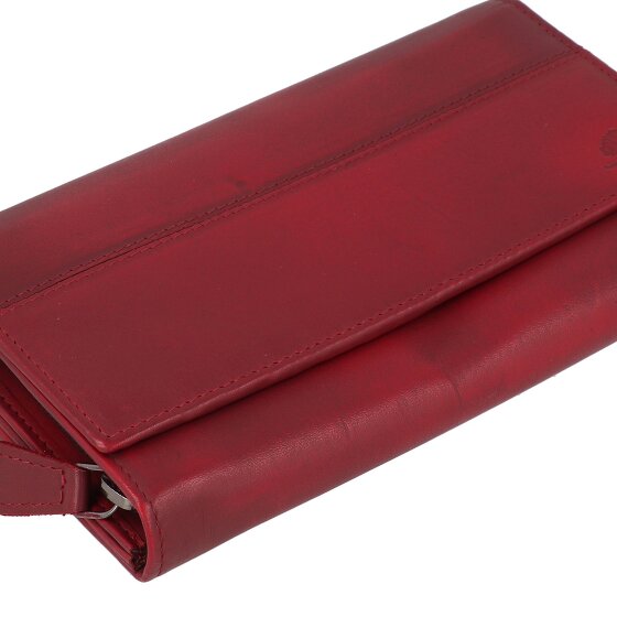 Greenburry Destressed Porte-monnaie Protection RFID Cuir 18.5 cm