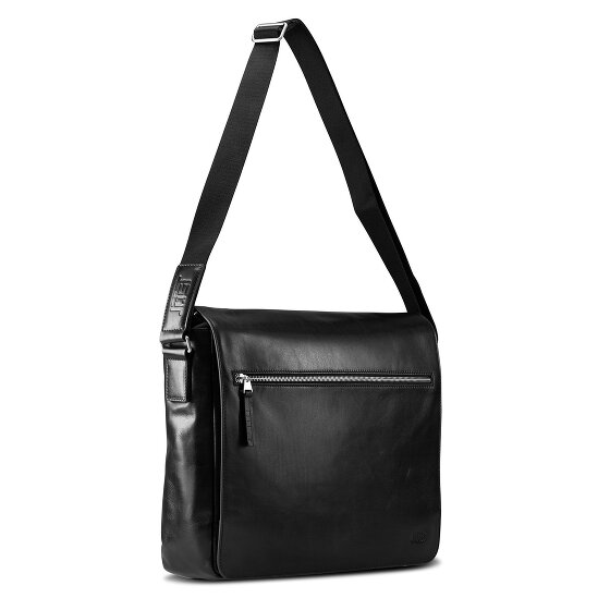 Jost Skagen Porte-documents Messenger Cuir véritable 38 cm Compartiment ordinateur