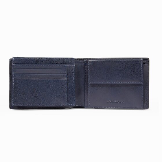Piquadro Philip Porte-monnaie Protection RFID Cuir 12.5 cm