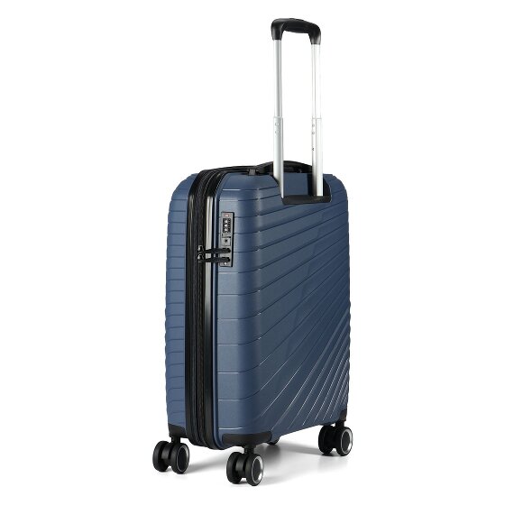 Benzi 5808 4 roulettes Trolley de cabine 55 cm avec soufflet d'extension