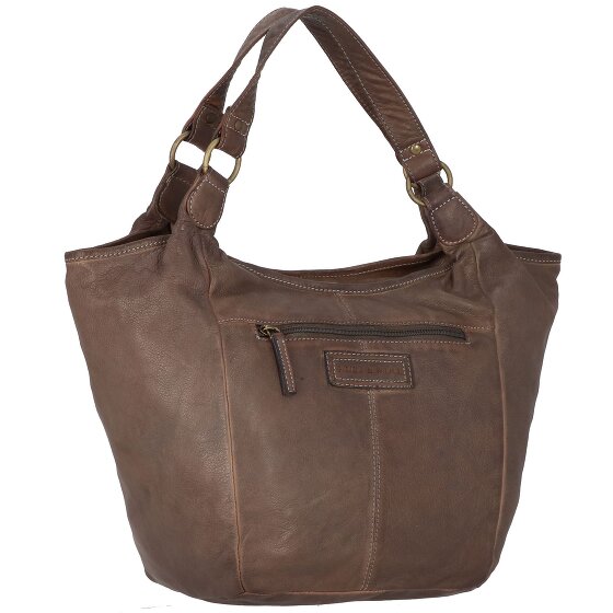 Greenland Nature Femi & Nine Sac à bandoulière en cuir 38 cm