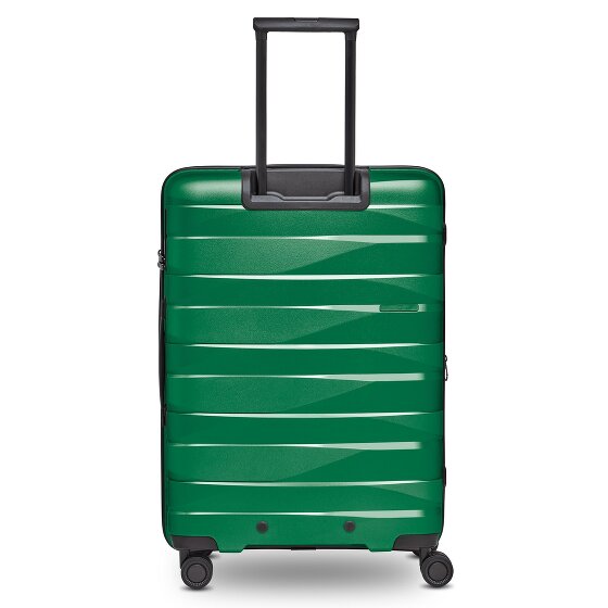 Bergpfeil Travel Set de valises à 4 roulettes 3 pièces avec soufflet extensible