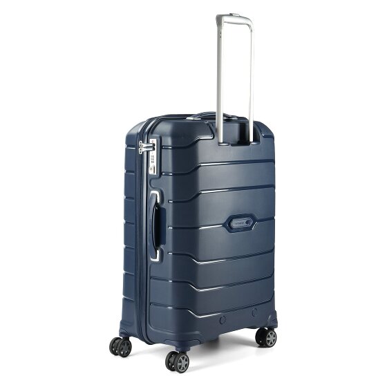 Samsonite Flux 4 roues Valise cabine 68 cm avec soufflet d'extension