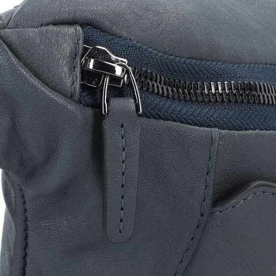 Piquadro Black Square Sac banane en cuir 31 cm