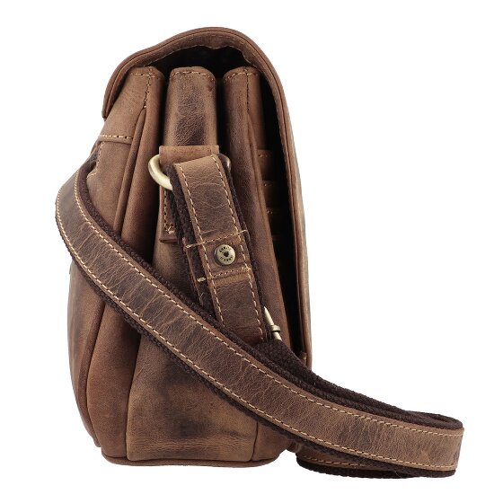 Greenburry Sac à bandoulière Vintage en cuir 20 cm