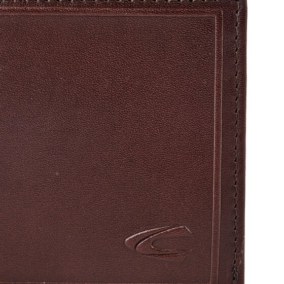 camel active Wood Porte-monnaie Protection RFID Cuir véritable 10.5 cm