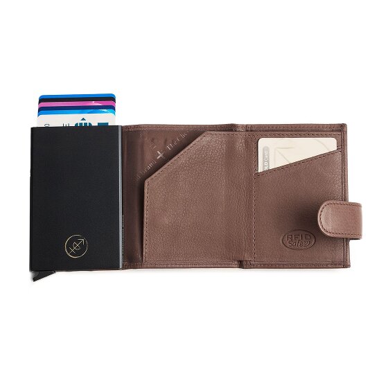 The Chesterfield Brand Bennett Porte-monnaie Protection RFID Cuir véritable 10 cm