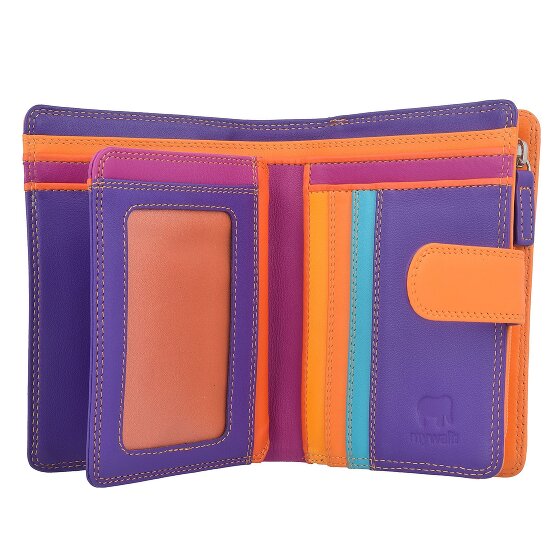 Mywalit Medium Snap Wallet Porte-monnaie en cuir 13 cm