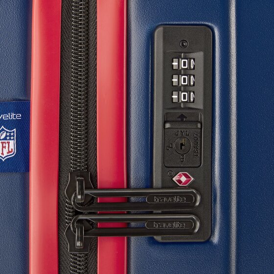 Travelite travelite x NFL 4 roues Valise cabine L 76 cm