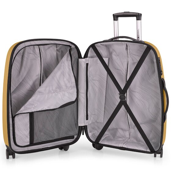 Gabol Paradise XP 4 roulettes Set de valises 3 pièces avec soufflet d'extension