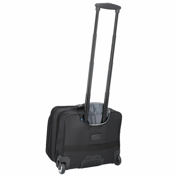 Bravo, trolley sur à pour schwarz roulettes, 2 business compartiment ordinateur portable | Lightpak 38 cm,