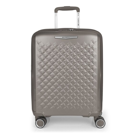 Gabol Queens 4 roulettes Trolley de cabine S 54 cm avec soufflet d'extension