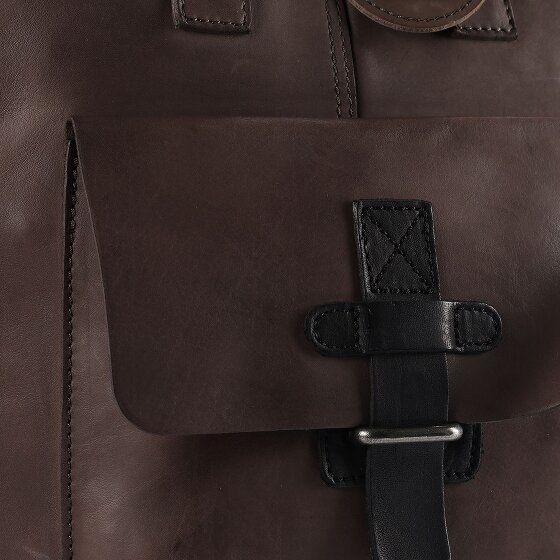 Harbour 2nd Urban Poets Sac à main Cuir véritable 23 cm Compartiment ordinateur