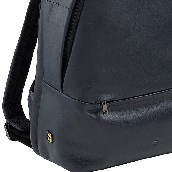 DuDu Casablanca Daypack Cuir véritable 40 cm Compartiment ordinateur