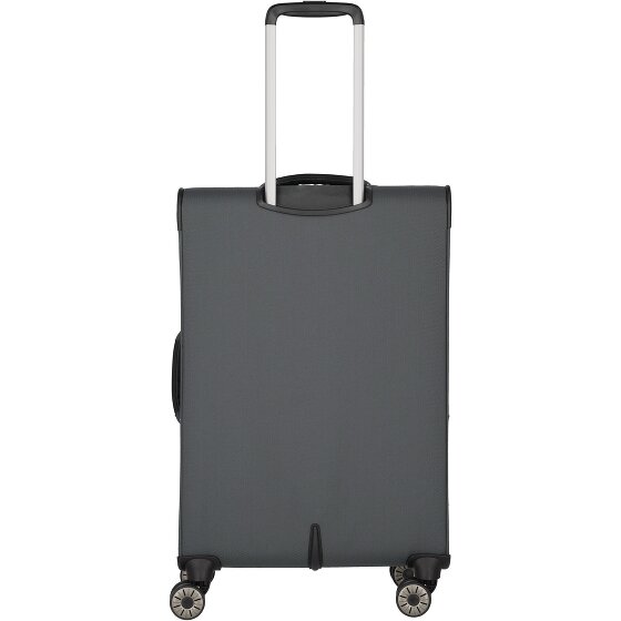 Travelite Skaii 4 roues Valise cabine 67 cm avec soufflet d'extension