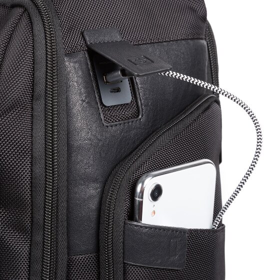 Piquadro Brief Trolley à dos à 2 roulettes 53 cm compartiment pour ordinateur portable