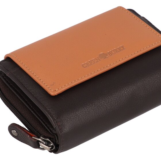 Greenburry Nappa Porte-monnaie Protection RFID Cuir 14 cm