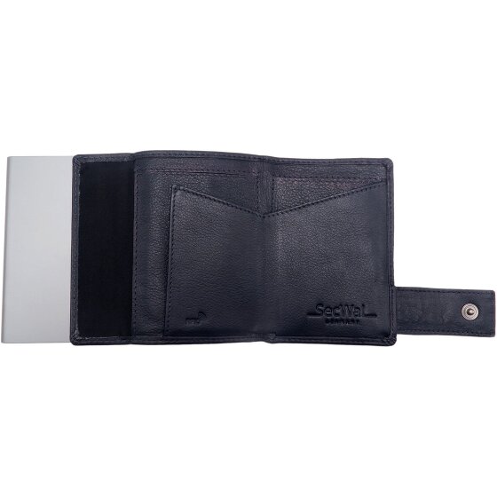 SecWal SecWal 2 porte-cartes de crédit Porte-monnaie RFID Cuir 9 cm