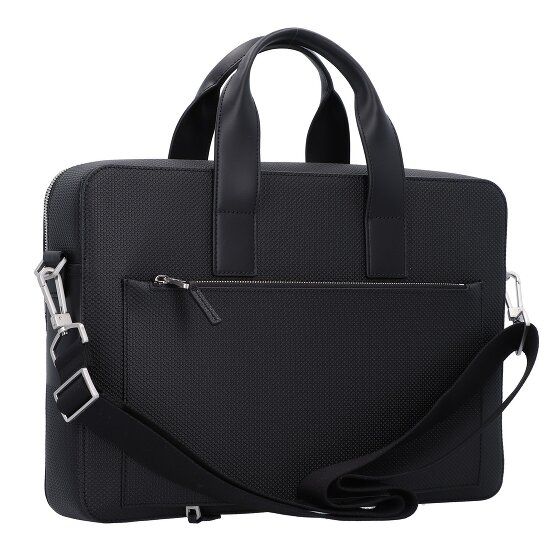 Lacoste Chantaco Porte-documents en cuir 39 cm Compartiment pour ordinateur portable