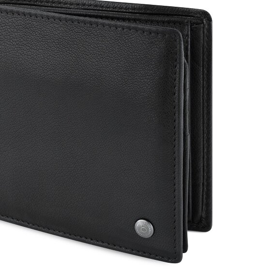bugatti Black Magic Porte-monnaie Protection RFID Cuir 12 cm