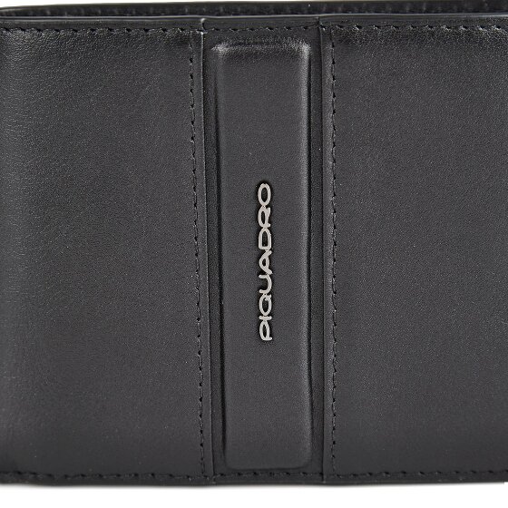 Piquadro Victor Porte-monnaie Protection RFID Cuir véritable 11 cm
