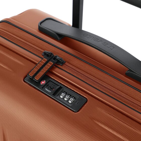 Travelite Dynamiic 4 roulettes Set de valises 3 pièces avec soufflet d'extension