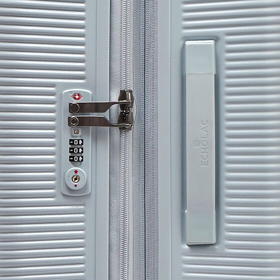 Echolac Ultima 4 roulettes Set de valises 3 pièces avec soufflet d'extension