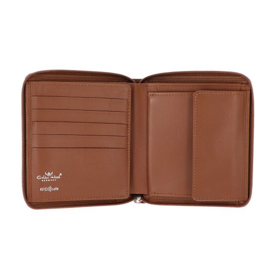Golden Head Porte-monnaie Polo RFID en cuir 10,5 cm