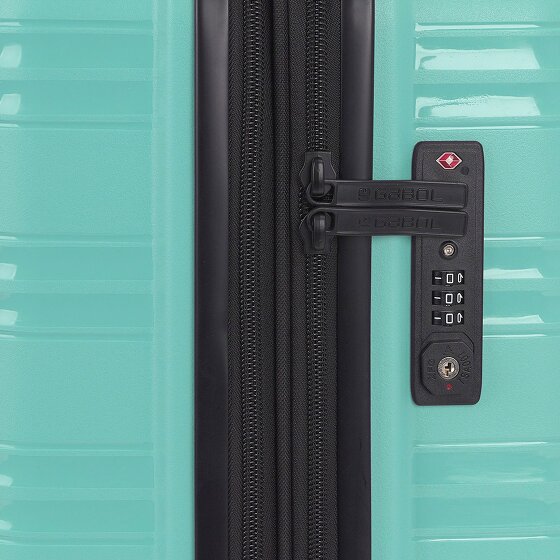 Gabol Uyiko 4 roulettes Trolley de cabine 54 cm avec soufflet d'extension