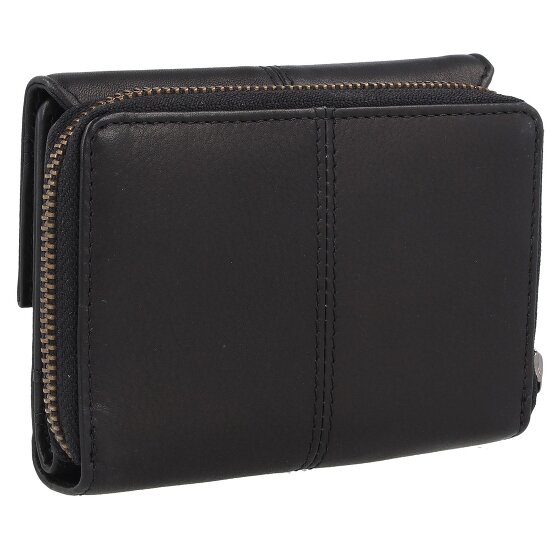 Greenland Nature Black Nappa Porte-monnaie Protection RFID Cuir 13 cm
